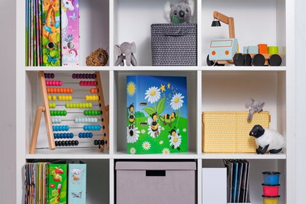 Motivordner A4 Kindergarten Bienenwiese Anwendung