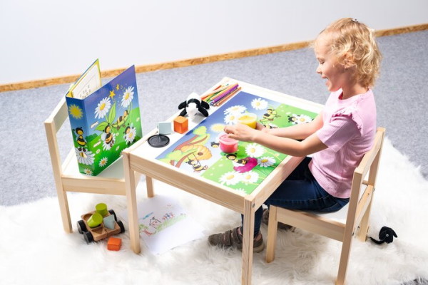 Motivordner A4 Kindergarten Bienenwiese