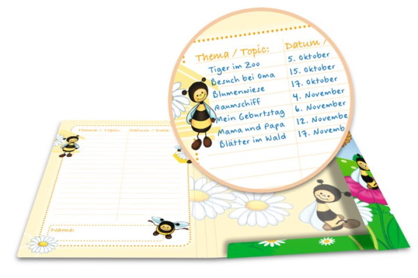Sammelmappe Kindergarten Bienenwiese