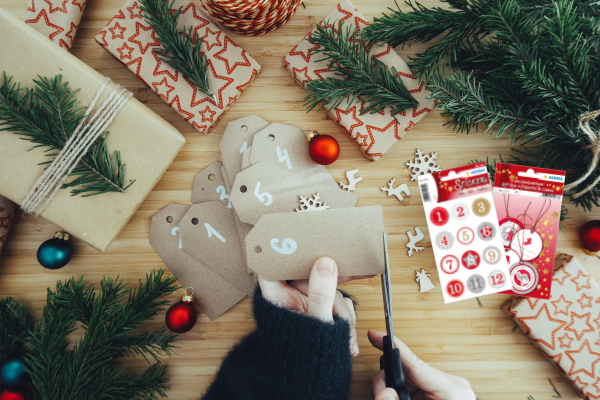 Adventskalender basteln
