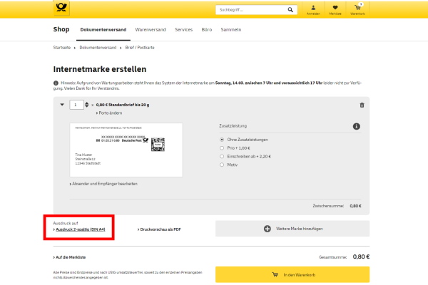 Internetmarke