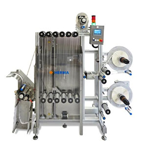Impfstoff Etikettierung - HERMA Easycutter und Easysplicer