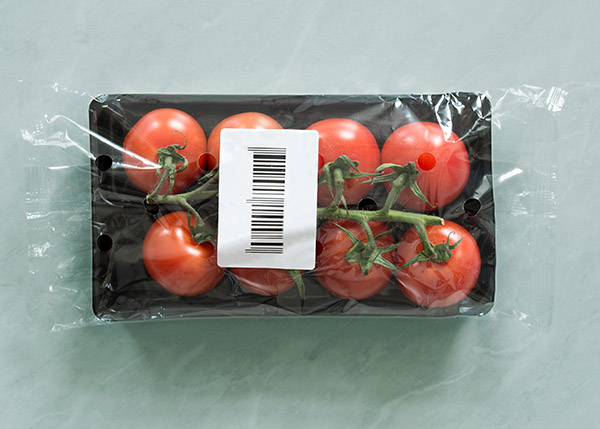 Barcode-Etikett Lebensmittel-Etikettierung bei HERMA