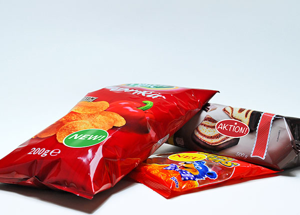 Etikettierung von Lebensmitteln in Schlauchbeutel-Verpackungen”