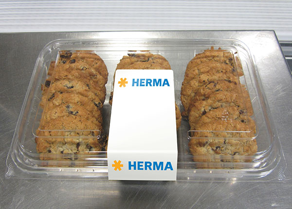 Etikettierung von Lebensmitteln in Clamshell-Verpackungen