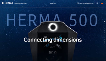 HERMA 500 Webseite