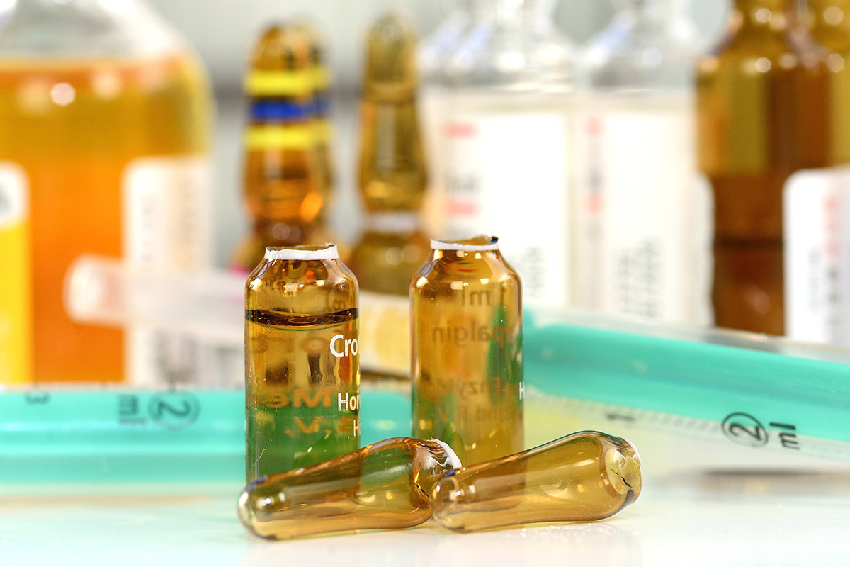 Vials und Glasbehälter in der Pharmaindustrie