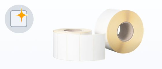 Etiketten-Konfigurator, Materialbeschreibung Papier leicht glänzend permanent_deutsch