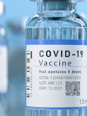 UV-Laseretiketten: Kennzeichnungsetikett auf Impfstoff-Vials