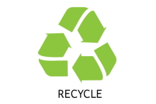 Nachhaltige Etiketten: Icon Recycle