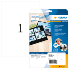 HERMA SPECIAL A4 Glossy-Etiketten