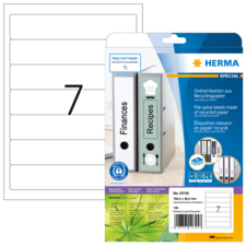 HERMA SPECIAL A4 Recycling Ordneretiketten