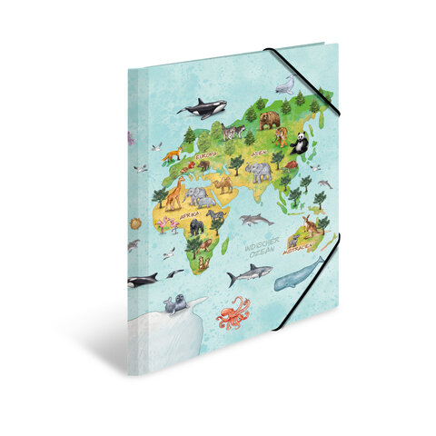 HERMA 19335 Cartella Raccoglitore A3 Con Pinguini - Con Elastici | Serie Animali - Foto 10