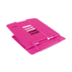 Ein pinker Ordner mit mehreren Fächern und einem elastischen Verschluss, geeignet zur Aufbewahrung von Dokumenten und Unterlagen.