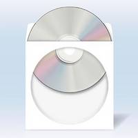 CD in Hülle zur Archivierung