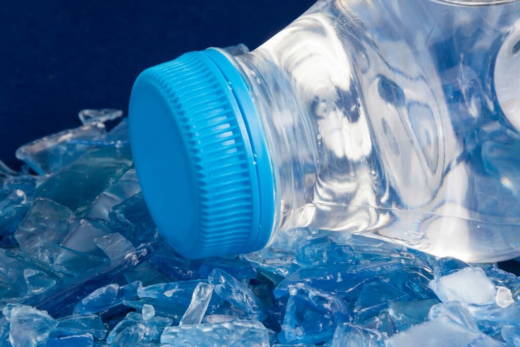 Plastik Wasserflasche