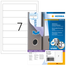 HERMA SPECIAL A4 Ordneretiketten ablösbar