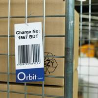 Preis- und Warenauszeichnung Etikett mit Barcode