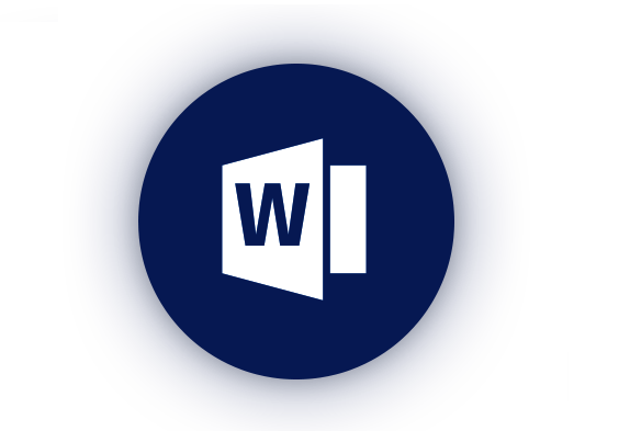 Icons Office word