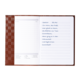 Ein offenes Notizbuch mit handschriftlichem Gedicht, datiert auf den 23. Mai, und leeren Seiten für weitere Einträge.