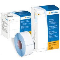 Große und kleine Verpackung von Frankieretiketten