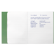 Aufgeschlagenes Notizbuch mit handschriftlicher Aufgabe vom 23. September, die zehn Begriffe auflistet, die durch "dicht" ersetzt werden können.