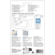 Produktinformationen und Größenangaben für Etiketten von HERMA GmbH, einschließlich Anwendungshinweisen und QR-Code.