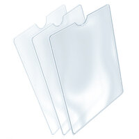 Mehrere transparente Ausweishüllen