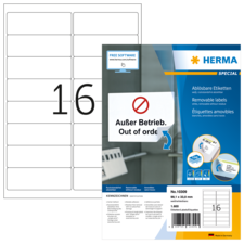 HERMA SPECIAL A4 ablösbare Etiketten