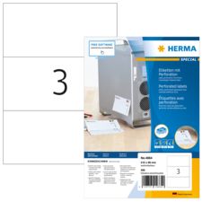 HERMA SPECIAL A4 perforierte Etiketten