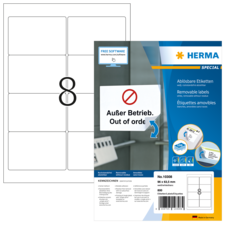 HERMA SPECIAL A4 ablösbare Etiketten