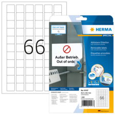 HERMA SPECIAL A4 ablösbare Etiketten
