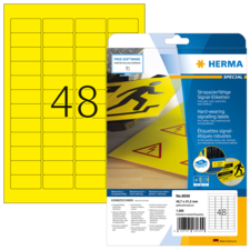 HERMA SPECIAL A4/A3 Folien-Etiketten gelb