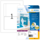 CD-DVD-Einleger von Herma, Packung mit 25 Stück, für die Gestaltung von CD-Covers, inklusive Software-Hinweis.