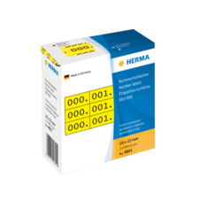 HERMA Nummern-Etiketten