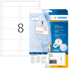 HERMA SPECIAL A4 Einsteck-Namensschilder