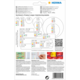 Produktübersicht mit verschiedenen Etikettenformaten und Anwendungshinweisen von HERMA, einschließlich QR-Code und Website-Informationen.