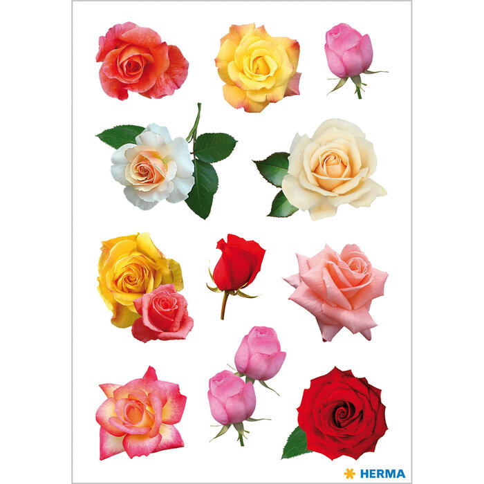 Blumen-Sticker