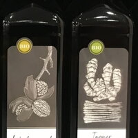 Rollenetiketten im Digitaldruck online bestellen: Öl-Etiketten Sonderform, Detail