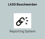 LkSG Beschwerden Reporting-System mit einem Symbol von gebrochenen Ketten.