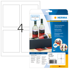 HERMA SPECIAL A4 Flaschenetiketten