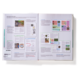 Zwei offene Buchseiten mit Text und Grafiken zu biologischen Themen, einschließlich Diagrammen und Bildern von Pflanzen und Tieren.