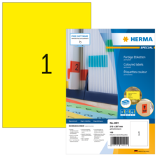 HERMA SPECIAL A4 Farbige Etiketten