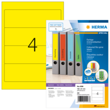 HERMA SPECIAL A4 Ordneretiketten