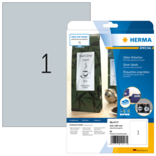 HERMA SPECIAL A4 Folien-Etiketten silber