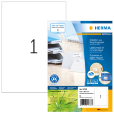 HERMA SPECIAL A4 Recyclingetiketten