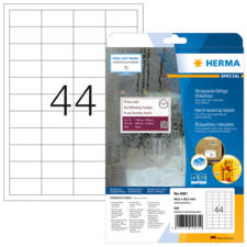 HERMA SPECIAL A4 Folien-Etiketten weiß