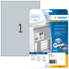 HERMA SPECIAL A4 Typenschild-Etiketten