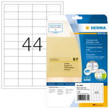 HERMA SPECIAL A4 Folien-Etiketten transparent matt