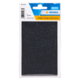 Filzgleiter in schwarzer Farbe, verpackt in einer transparenten Blisterverpackung. Maße: 75 x 115 mm.